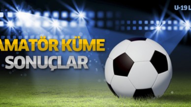 AMATÖR FUTBOLDA HAFTANIN SONUÇLARI....