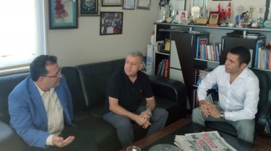 Basın bürosundan basın organlarına ziyaret