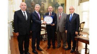 Müezzinoğlu’na TASKK ziyareti.