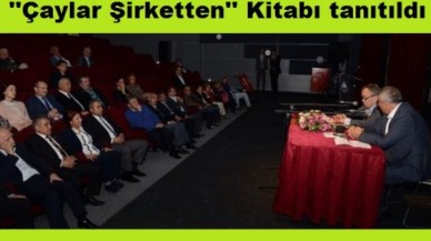 ''Çaylar Şirketten'' Kitabı tanıtıldı