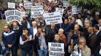 Yüksek Gerilim Hattı protestosu sürüyor...