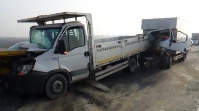 Tem Otoyolu'nda 'Sis' Kazaları