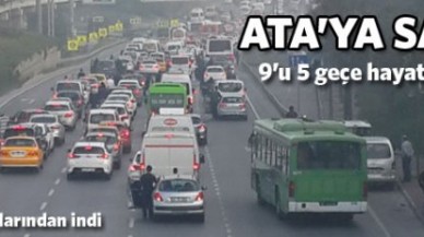 Saat 9'u 5 geçe hayat durdu