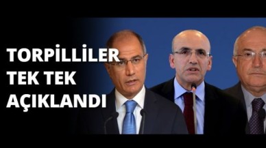 Torpilliler tek tek açıklandı