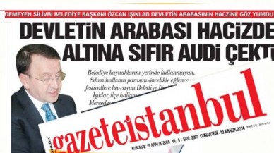 Makam aracı hacizde ama özel aracı sıfır AUDİ!