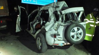 Konser dönüşü kaza!.. 2 ölü, 4 yaralı!