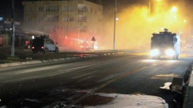 Silopi'de PKK yandaşları polisle çatıştı: 2 yaralı