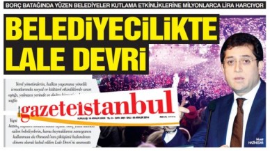 BELEDİYECİLİKTE LALE DEVRİ