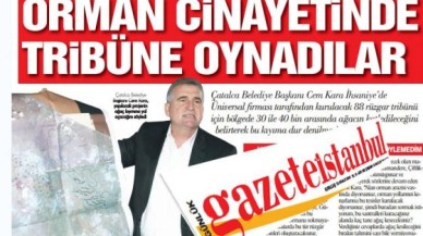 Üç beş ağaç değil 40 bin ağaç!..