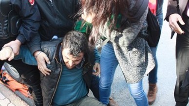 Davutoğlu protestosu…20 gözaltı