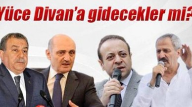 Yüce Divan'a gidecekler mi...