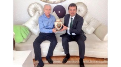 İmamoğlu'ndan Uzun'a geçmiş olsun ziyareti