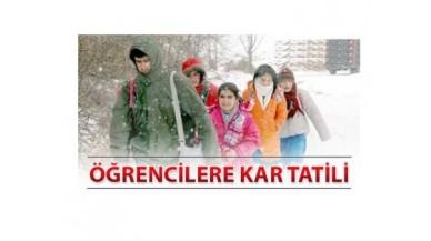 İstanbul'da okullar yarın da tatil mi?