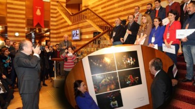 Bacıoğlu, ödülünü Topbaş’tan aldı