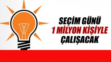AK Parti 1 Milyon Kişi ile Seçime Girecek