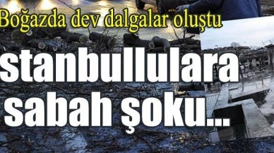 İstanbul'u lodos vurdu!