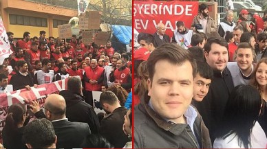 CHP’li gençlerden Metal-İş grevine destek