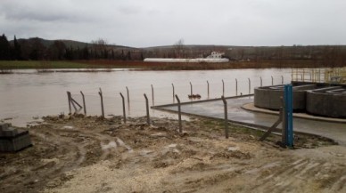 Çatalca’da dereler taştı!