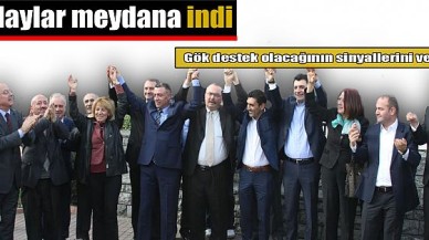 Aday adaylar meydana indi