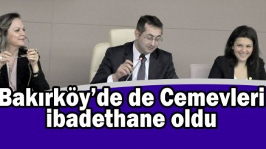Bakırköy’de de Cemevleri ibadethane oldu