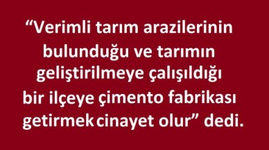 Silivri'de çimento fabrikası tartışmaları