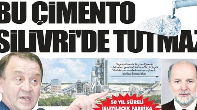 BU ÇiMENTO SiLiVRi’DE TUTMAZ