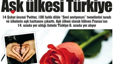 Aşk ülkesi Türkiye