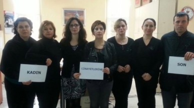 Belediye Özgecan için siyahlara büründü