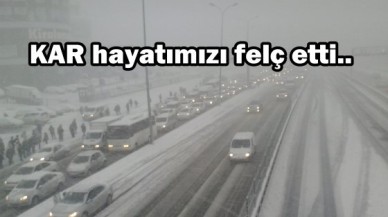 İstanbul felç oldu