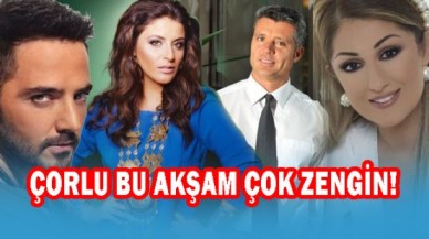 Ünlüleri taşıyan uçak Çorlu'ya indi