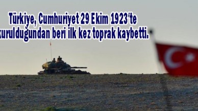 Türkiye Cumhuriyeti’nin ilk toprak kaybı...