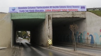 Büyükçekmece'nin alt geçitleri yenileniyor