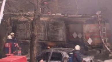 İkitelli Organize Sanayi Sitesi'nde yangın