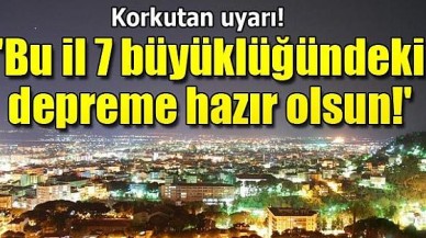 AFAD İl Müdürü Recep Coşkun: Aydın'da deprem kaçınılmaz