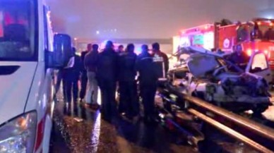 TEM'de Kaza: 2 Ölü, 2 Yaralı