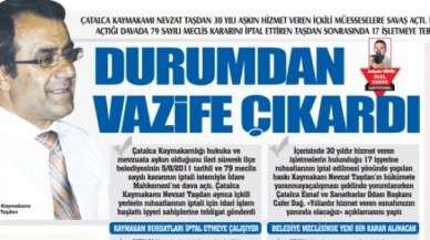 DURUMDAN VAZiFE ÇIKARDI