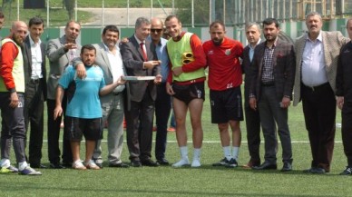 Erol ve ekibinden tatlı ziyaret