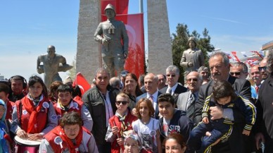 Çanakkale Zaferinin 100üncü Yılında Büyükçekmeceye Dev Anıt