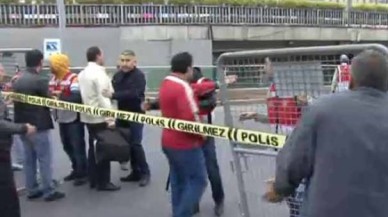 Yollar kapanınca işe E-5ten yürüdüler