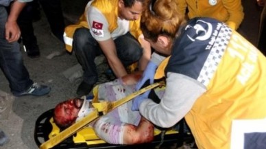 Benzin istasyonunda faciaya ramak kala