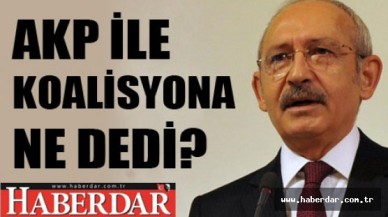 CHP lideri: Halk bize uzlaşın dedi