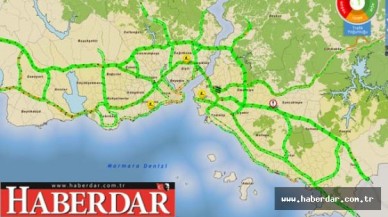 İSTANBULDA TRAFİK NEFES ALDI