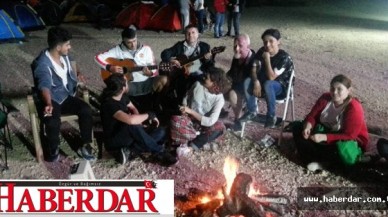 Albatros direnişçilerinden çadırlı eylem