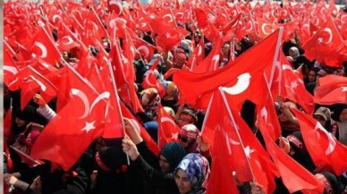 Yenikapıda "Teröre Karşı Tek Nefes" mitingi sona erdi