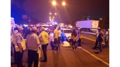 TEMde kaza! 1 ölü var...