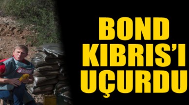 James Bond Kıbrısta mayın patlattı