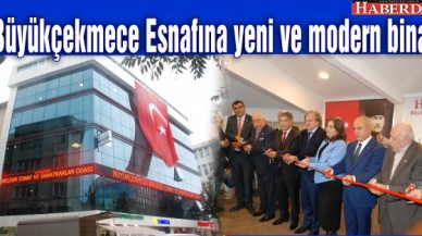 Büyükçekmece Esnafına yeni ve modern bina!