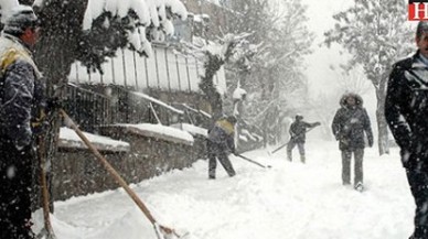 Kar kapıya dayandı!