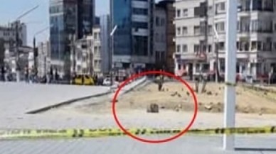 Taksimde bomba paniği