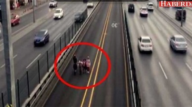 Otoyola atlayan Suriyeli çocuklar ölüme davetiye çıkardı